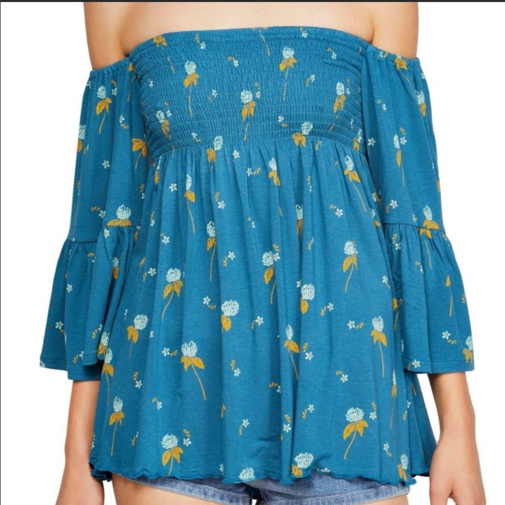 Free People Lana Off the Shoulder Top